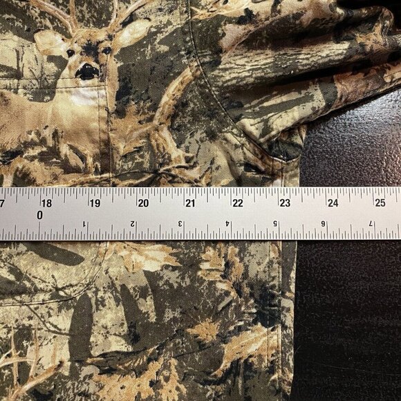 North River Outfitters Shirt Men’s M Camo Button Down L/S Deer Buck Hunting - Picture 9 of 11